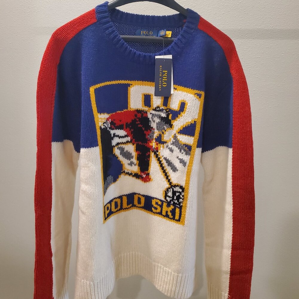 NWT Polo Ralph Lauren Polo Ski ’92 Sweater | New $398 | Men’s L Large